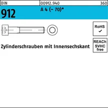F. REYHER Nchfg. GmbH & Co. KG Zylinderschraube DIN 912 M24 x 210 A 4 (- 70) 5 Stück