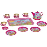 GoKi Teeservice aus Blech Funky Flowers