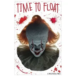 5 Pennywise Fensterdeko Sticker