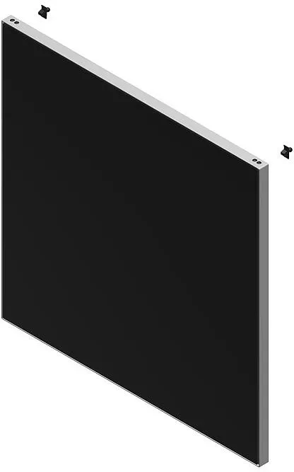 Vorderwand Glas unten schwarz - 8738211606