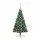 vidaXL Halber Weihnachtsbaum mit LEDs & Kugeln Grün 120 cm