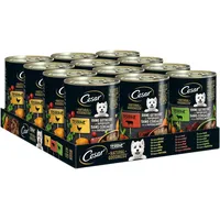 Cesar Natural Goodness Mix, 3 Sorten Hundefutter nass