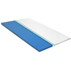 vidaXL Matratzenauflage 120x200 cm viskoelastischer Memory-Schaum 6 cm