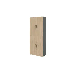 Aktenschrank ¦ holzfarben ¦ Maße (cm): B: 80 H: 212,5 T: 33,5