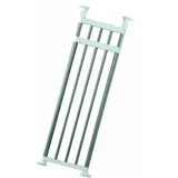 BAOYOUNI Erweiterbar Einlegeböden Schrankregal Einstellbare Lagerregal Separator Schrank Divider DIY Organizer Stange Kleiderstangen Regalteiler für Küche Badezimmer 101-152.5cm