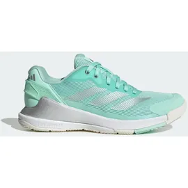 adidas Crazyquick Lightstrike Padel-Schuh - Clear Mint / Silver Metallic / Cloud White - 37 1/3