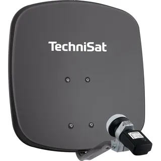 – Satelliten-Schüssel für 1 Teilnehmer (45 cm kleine Sat Anlage - Komplettset mit Satfinder V/H-LNB