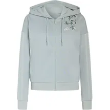 adidas Essentials 3-Streifen French Terry Sweatjacke Damen KF0015 - wonder sage XL
