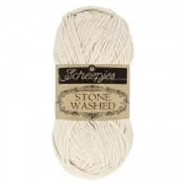 Scheepjes 1664-801 Washed Baumwolle Garn, 801 Moon Stone, 1x50g