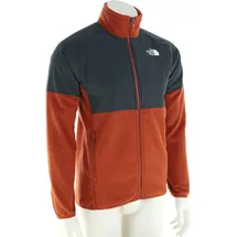 The North Face Glacier Heavyweight Full Zip Herren Fleecejacke-Rot-L
