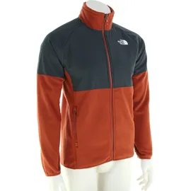The North Face Glacier Heavyweight Full Zip Herren Fleecejacke-Rot-L