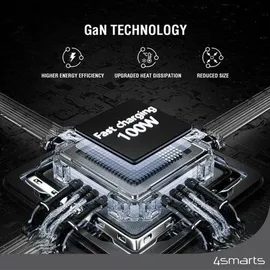 4smarts Desk Charger GaN DIY MODE 130W, weiß