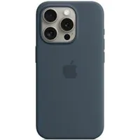 Apple iPhone 15 Pro Max Silikon Case sturmblau