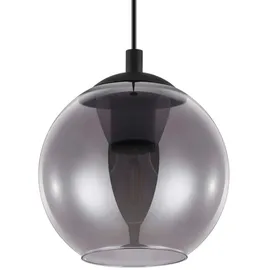 EGLO Ariscani 1-flg. 20 cm rund schwarz-transparent