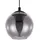 EGLO Ariscani 1-flg. 20 cm rund schwarz-transparent