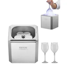 Vevor Glasfroste Kühler Bierglasfroster, 8–10 Sekunden/Tasse mit LED-Licht, sofortiger Glaskühler für Wein Mixgetränke Saft, Glas Tasse Froster ideal für Bar Restaurant Küche