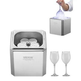 Vevor Glasfroste Kühler Bierglasfroster, 8–10 Sekunden/Tasse mit LED-Licht, sofortiger Glaskühler für Wein Mixgetränke Saft, Glas Tasse Froster ideal für Bar Restaurant Küche