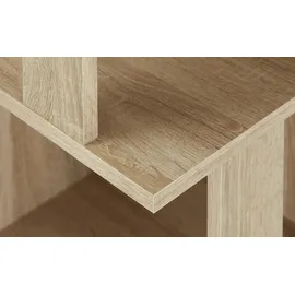 MID.YOU Eckregal 38 x 186 x 38 cm Braun