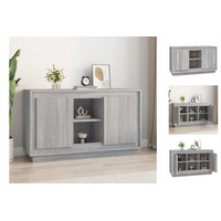 VidaXL Sideboard Grau Sonoma 102x35x60 cm Holzwerkstoff