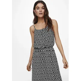 Only Kleid Maxikleid Schwarz/Weiß 38