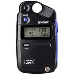 Sekonic L-308X Lichtmesser Schwarz, Blau