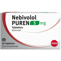 Nebivolol Puren 5 mg Tabletten 30 St