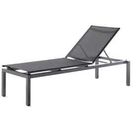 Sieger Brest Rollliege 203 x 79 x 45 cm Eisengrau