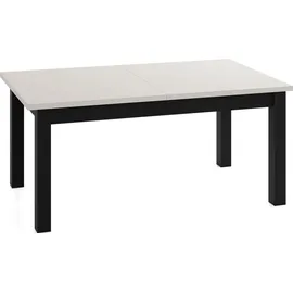 WFL GROUP Küchentisch 120 x 80 cm bis 160 cm beige
