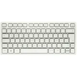 Cherry KW 7100 MINI BT Bluetooth® Tastatur Deutsch, QWERTZ Weiß