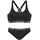 ELBSAND Bustier-Bikini Damen schwarz Gr.42 Cup C/D