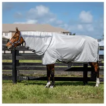 Horseware Amigo Bug Rug Plus Fliegendecke 125 cm Silber