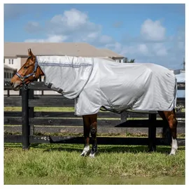 Horseware Amigo Bug Rug Plus Fliegendecke 125 cm Silber