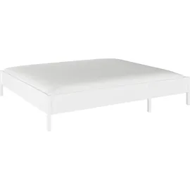 Rauch Möbel Bett Weiß, 240x200 cm Blauer Engel, Goldenes M, Made in Germany, Schlafzimmer, Betten, Futonbetten