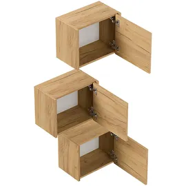 Posseik Limes Badschrank-Set 41,4 x 33,3 x 25 cm Gold