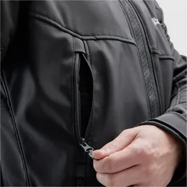 Rebelhorn Slash Softshell Motorradjacke Schwarz S