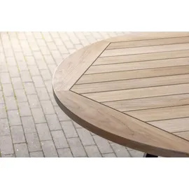 Niehoff Milan Gartentisch Ø 125 x 74,5 cm Beige