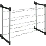 Gravidus Weinregal 24 Flaschen 0 x 0 x 0 cm Silber