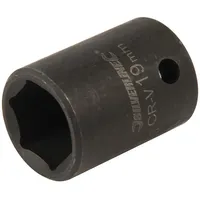 Silverline - Schlagschrauber-Steckschlüsseleinsatz, 1/2-Zoll-Antrieb, 6-kant, metrisch 19 mm