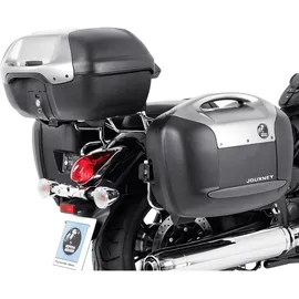 Hepco & Becker Topcase Satz, schwarz, HEPCO & BECKER Koffer "Journey Recon" 42 l Inhalt