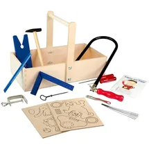 Pebaro 430 - Laubsäge-Schreinerkasten, 20-teilig, Werkzeugkasten