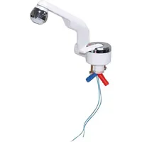 BARWIG 20000-230 Einhebel-Mischarmatur Schlauch-Anschluss 10mm Weiß, Chrom