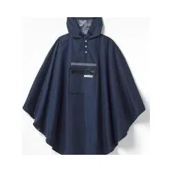 Poncho The People'S Poncho Navy EINHEITSGRÖSSE