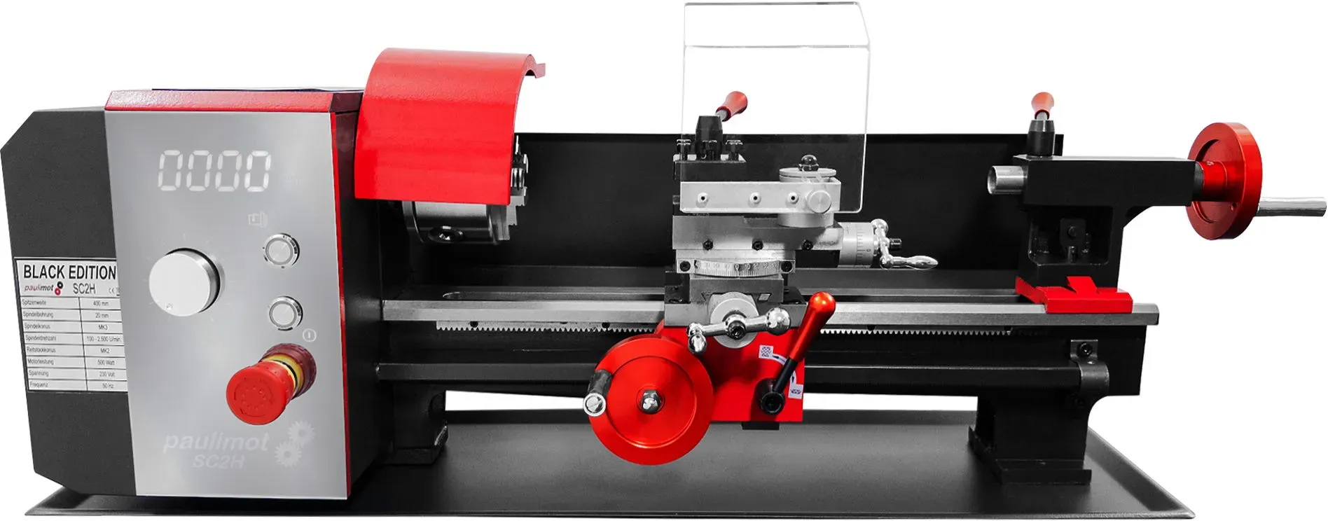 Drehmaschine SIEG SC2H Black Edition