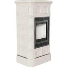 Kratki Blanka Kachelofen 8 kW Ø 160 Creme
