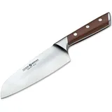 Böker Forge Wood Santokumesser 16 cm Braun