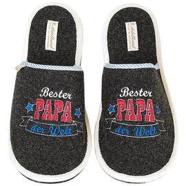 ADELHEID Pantoffeln Schwarz 42