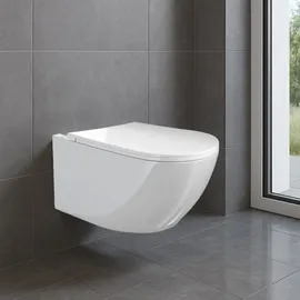 VILSTEIN Hänge WC mit WC-Sitz Weiß