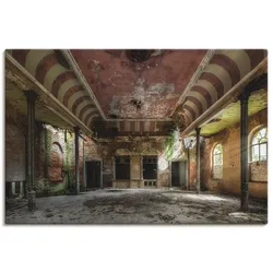 Artland Wandbild »Verlassener Ort - Ballsaal«, Gebäude, (1 St.), als Alubild, Outdoorbild, Leinwandbild, Poster, Wandaufkleber Artland Farbe Bild(er): bunt