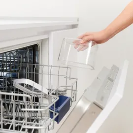 Emsa Optima rechteckig transparent/weiß 6,5 cm 0,18 l