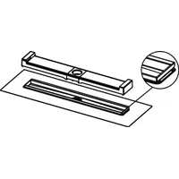 TECE TECEdrainline-Evo Duschrinne mit Wandfliesenauflage, Seal System Dichtmanschette